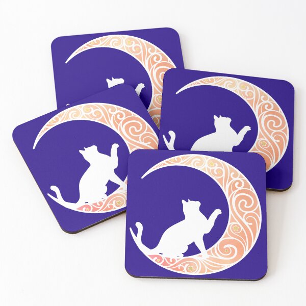 Item preview, Harvest Moon Cat - Celestial Art designed and sold by MistyMorningsOR.