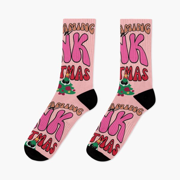 Item preview, I'm Dreaming of a Pink Christmas pink and red retro 70s aesthetic designed and sold by LaurenPittaway.