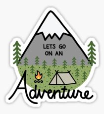 Lets Go on an Adventure Sticker