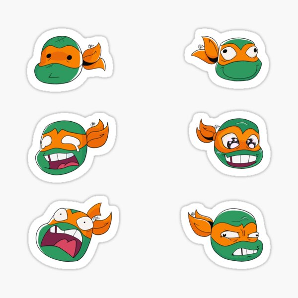 Rottmnt Mikey Stickers for Sale | Redbubble