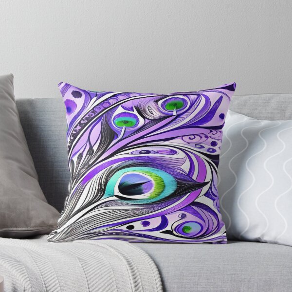 Item preview, Bird Peacock Illustration of Beautiful Feathers designed and sold by deniselynnimage.