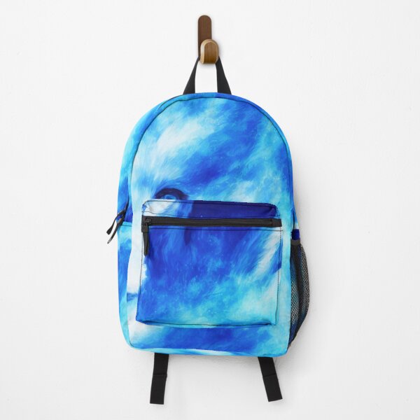 Item preview, Blue Fox with a Body of Blue Flames Digital Art designed and sold by DesignerKin.