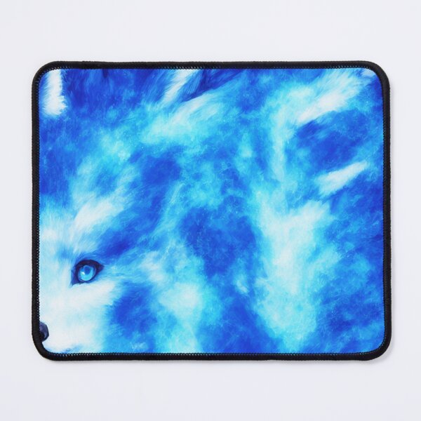 Item preview, Blue Fox with a Body of Blue Flames Digital Art designed and sold by DesignerKin.