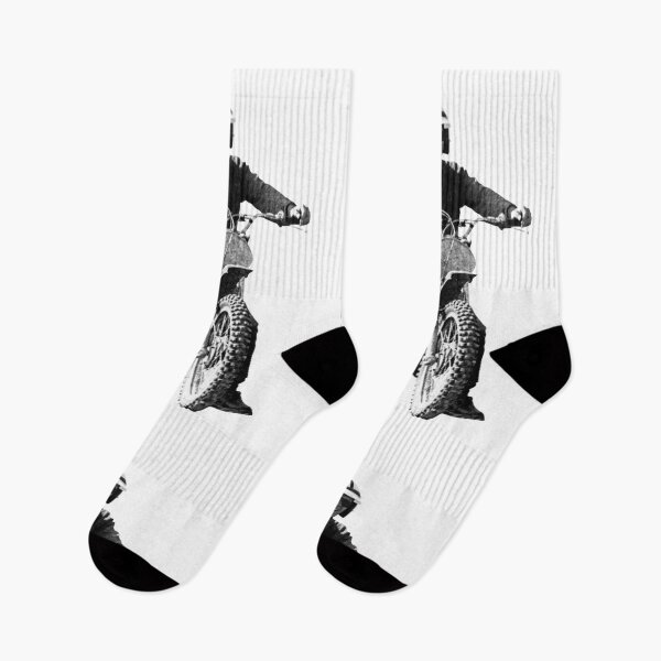 Item preview, Steve McQueen on classic Husky - on White designed and sold by boltjesdesign.