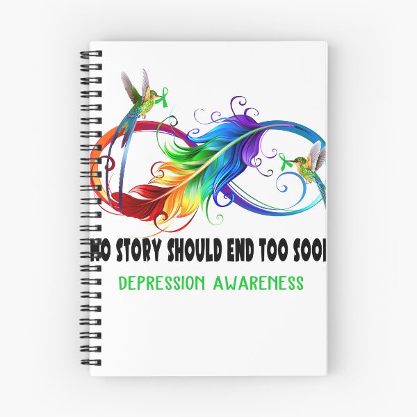 Item preview, Depression Awareness - NO STORY SHOULD END TOO SOON designed and sold by Jennpak.