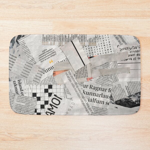 Item preview, White Collage designed and sold by Ísabella Ævarsdóttir.