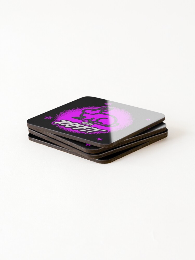 Thumbnail 4 of 5, Coasters (Set of 4), Digital Rabbit designed and sold by darknessjeff86.
