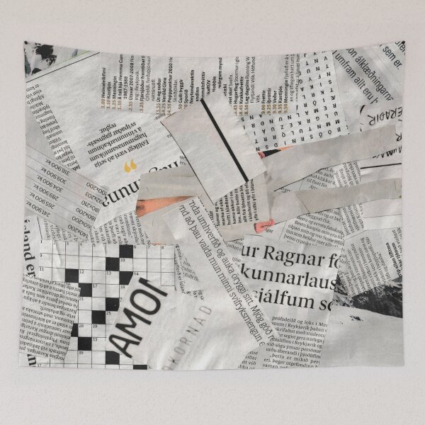 Item preview, White Collage designed and sold by Ísabella Ævarsdóttir.