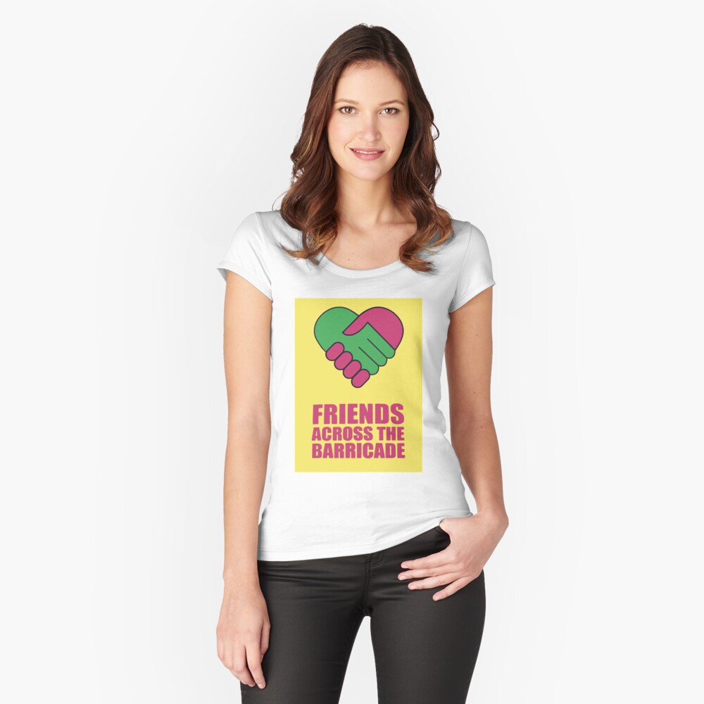 Vista previa del artículo con la obra «Camiseta entallada de cuello ancho», diseñado y vendido por AnthonyJ66.