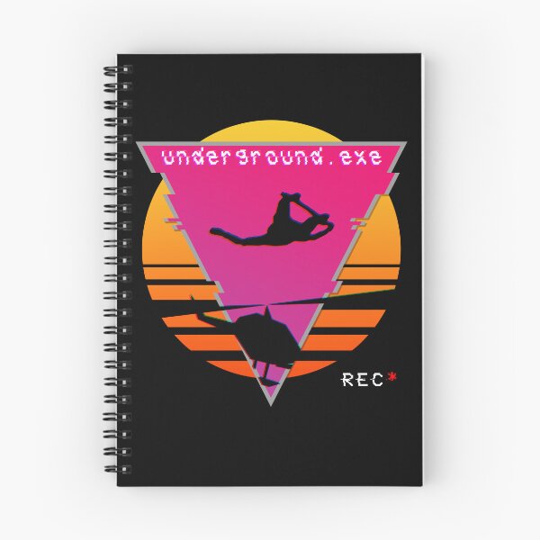 Item preview, u n d e r g r o u n d . e x e  (r e d) designed and sold by Gonzo's Rad Design Shop.