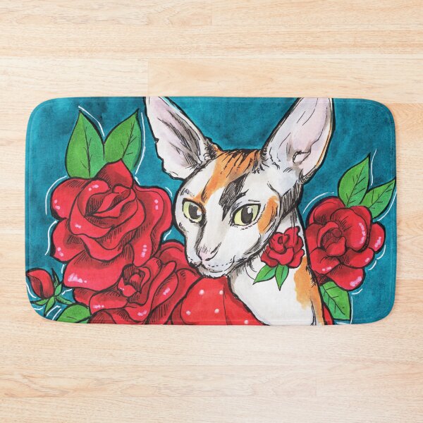 Item preview, Retro Hipster cat designed and sold by Oniroiatlier.