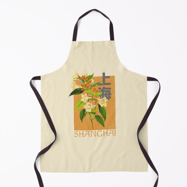 Item preview, Shanghai China Vintage Floral Illustration designed and sold by 18pm.