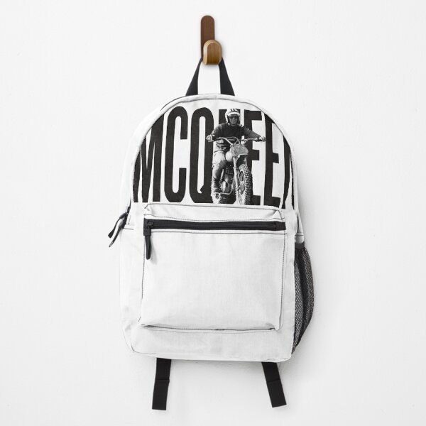 Item preview, Steve McQueen on classic Husky - on White designed and sold by boltjesdesign.