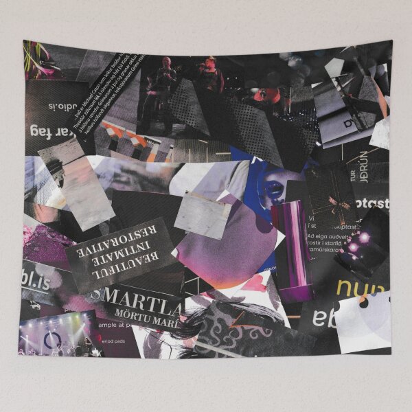 Item preview, Purple Collage designed and sold by Ísabella Ævarsdóttir.