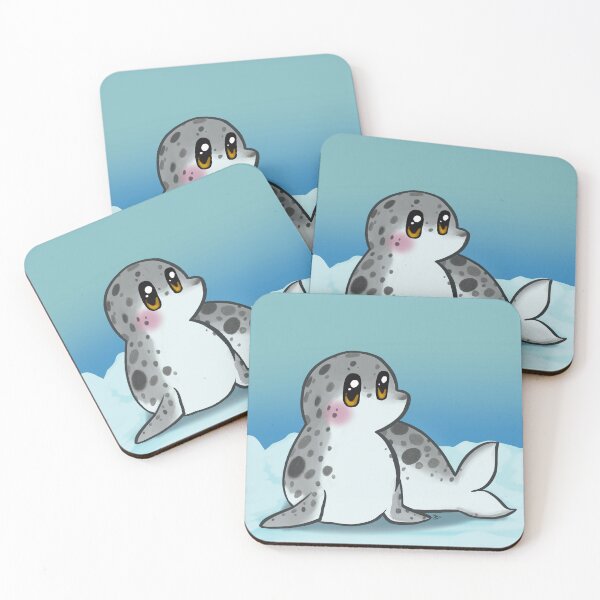 Item preview, Cute Seal designed and sold by CyberFossil.