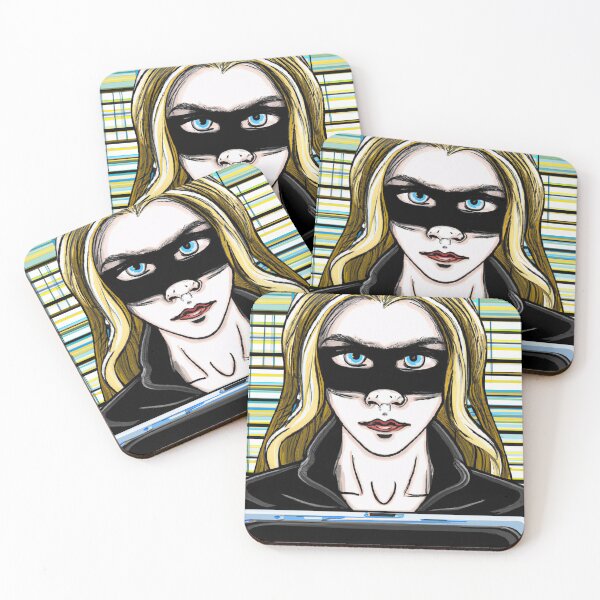 Item preview, Serious Superhero Hacker in Comic Book Style from the Hacker Series designed and sold by Artsytee Lab.