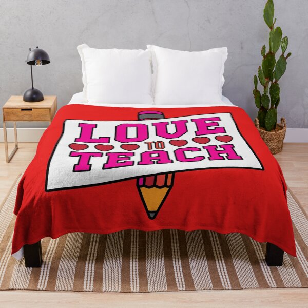 Item preview, Love to Teach - Pencil Hearts Valentine Teacher designed and sold by MarkFiveDesign.