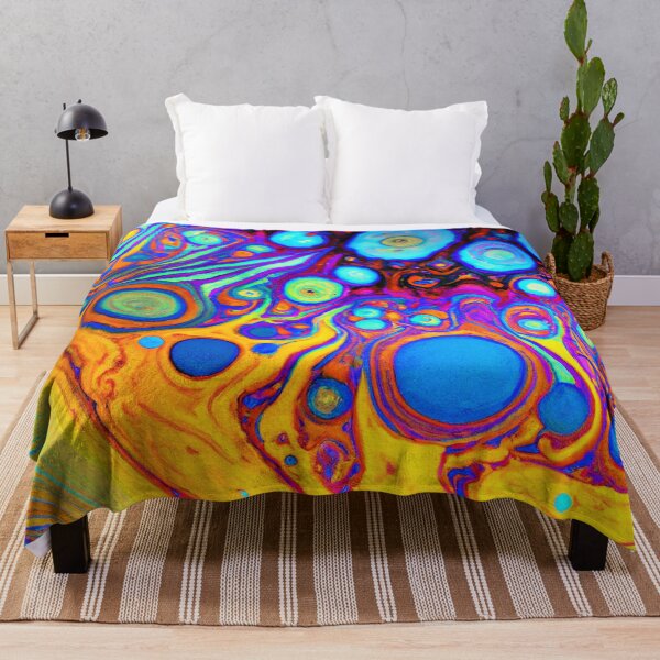 Item preview, Psychedelic mixed paint pattern designed and sold by Bakesales.