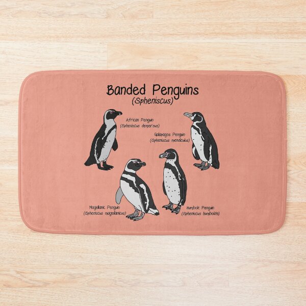 Item preview, Banded Penguins (Pink) designed and sold by GraceT26.