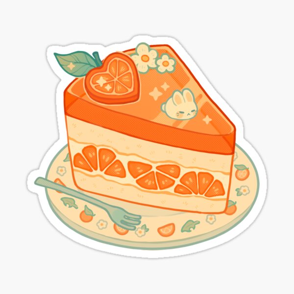 Item preview, orange cake designed and sold by freshbobatae.