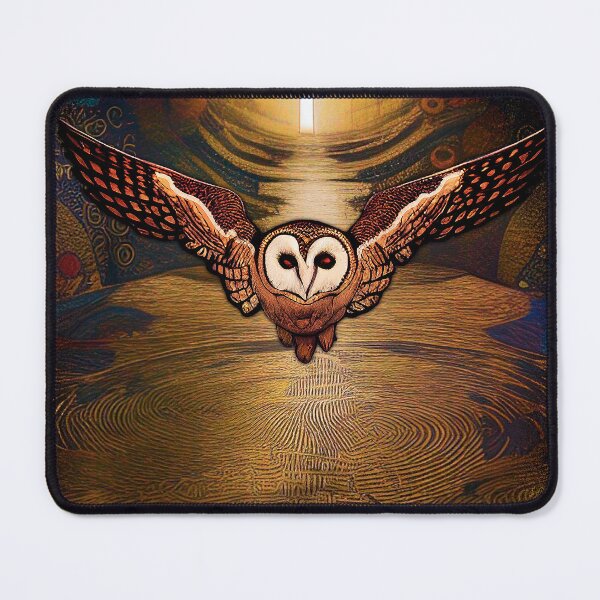 Item preview, Labyrinthine Owl designed and sold by Sarah Nestheide.