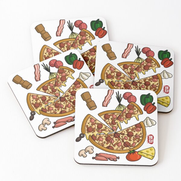 Item preview, Pizza (color) designed and sold by FanDoodle.