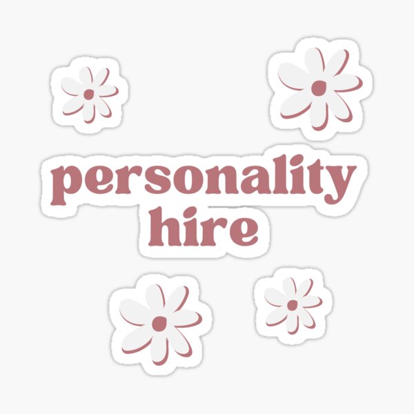 Item preview, Personality Hire designed and sold by Bluebasincraft.