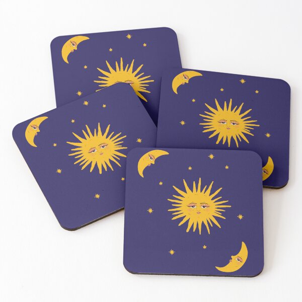 Item preview, Celestial sun moon and stars designed and sold by Mermaidssparkle.