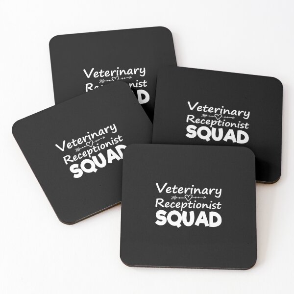Item preview, Funny Gift for Veterinary Receptionist Squad Cute Veterinarian Quote Essential designed and sold by michaelpitzen.
