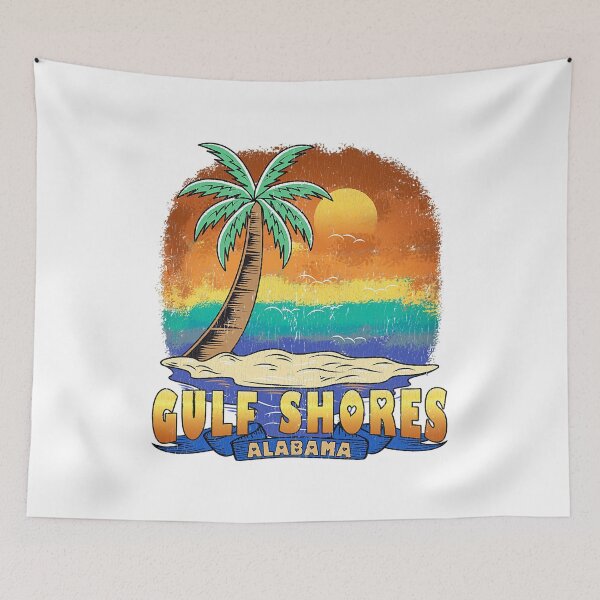 Item preview, Gulf Shores Alabama Vintage Distressed Souvenir designed and sold by JackSadowski.