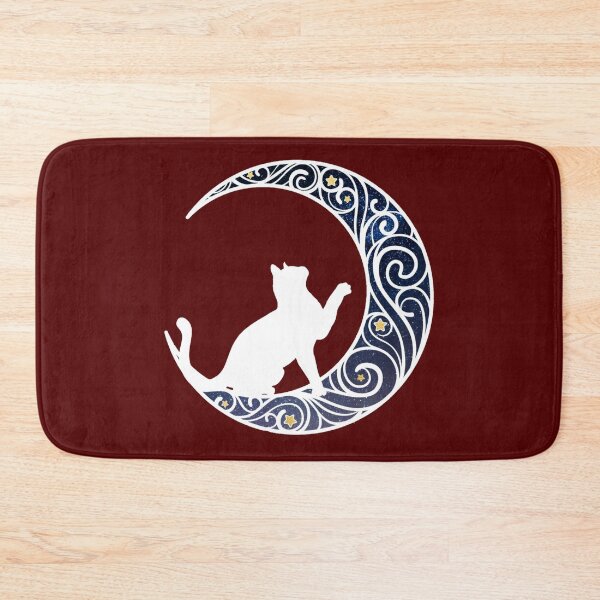 Item preview, Moon Cat - Celestial Art designed and sold by MistyMorningsOR.