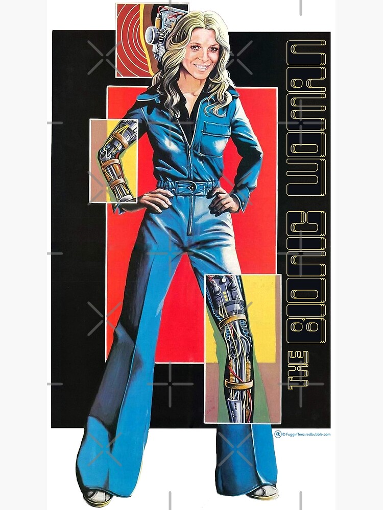 The Bionic Woman Poster for Sale by Küng Fu Bubble Gum