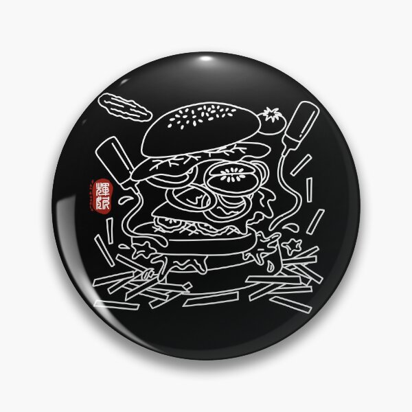 Item preview, Deconstructed Burger (white) designed and sold by FanDoodle.