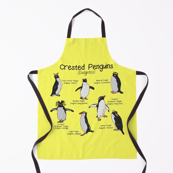 Item preview, Crested Penguins (Yellow) designed and sold by GraceT26.