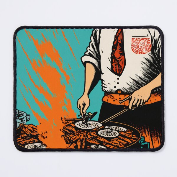 Item preview, The Grillfather Funny BBQ Grilling designed and sold by JigglePeek.