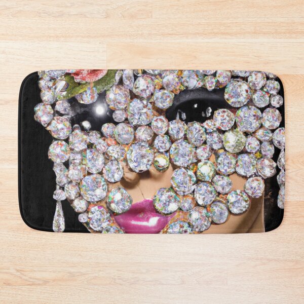 Item preview, Fine Art Headpiece Crystal Masquerade Mask Art, Fashion Photography, Altered Model Portrait. Digital Art Print, Printable Wall Art designed and sold by RadRococo.