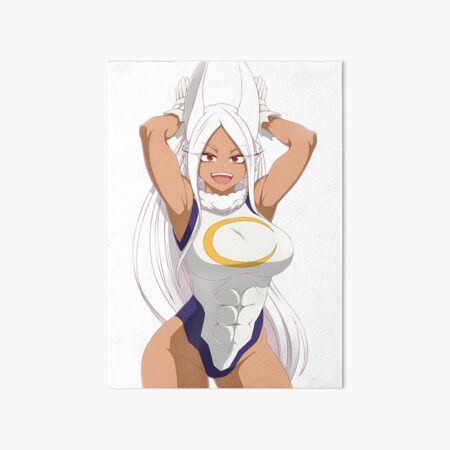 "Rumi Usagiyama My Hero Academia Rabbit Hero Sexy Mirko" Art Board