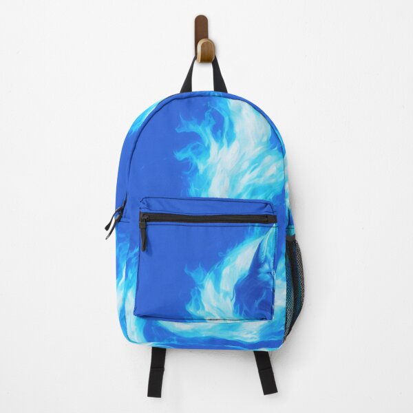 Item preview, Blue Foxes with a Body of Blue Flames Digital Art designed and sold by DesignerKin.