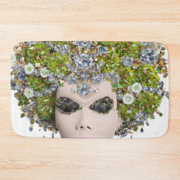 Item preview, Fine Art Headpiece Crystal Masquerade Mask Art, Fashion Photography, Altered Model Portrait. Digital Art Print, Printable Wall Art designed and sold by RadRococo.