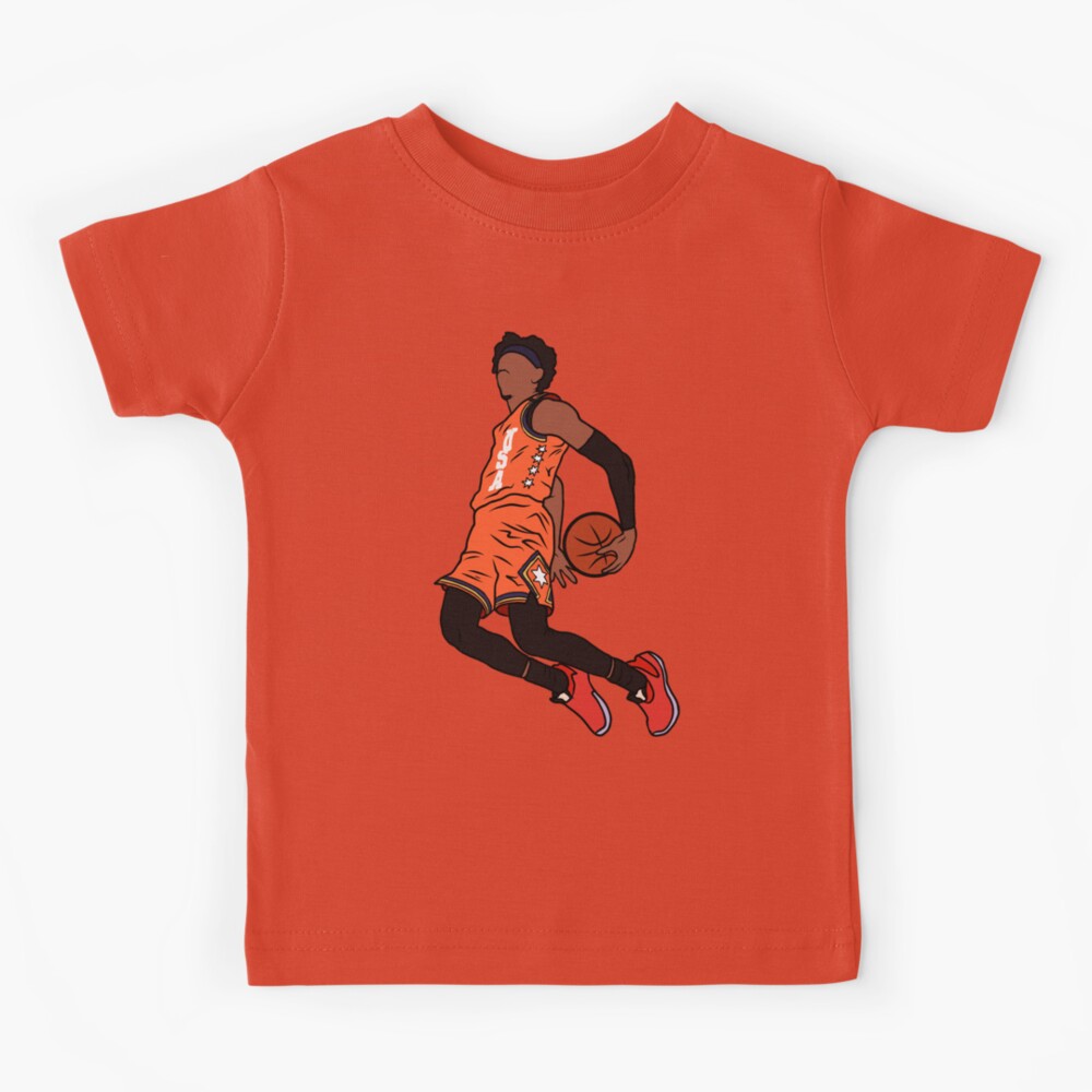 Costume Design Basketball Ja Morant And Rim Classi' Unisex Baseball T-Shirt