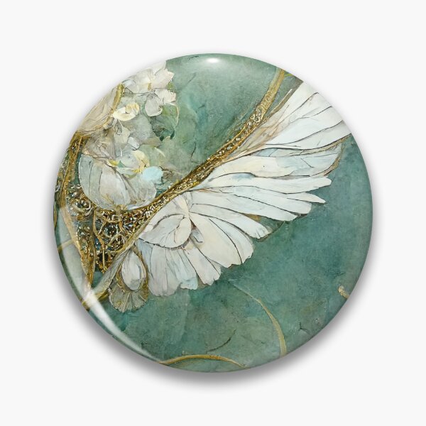 Item preview, Emerald Angelic Wings designed and sold by BellasArtStudio.