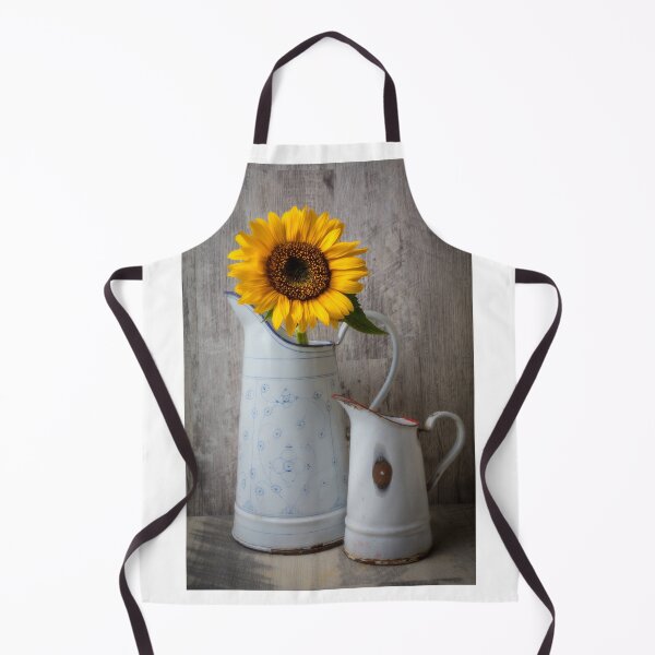 Item preview, Sunflower In Antique French Pitcher designed and sold by Garry Gay.