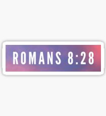Romans 8:28 Sticker