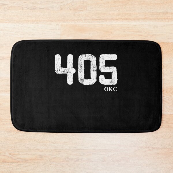Item preview, 405 Oklahoma Area Code, distressed vintage design for Oklahoma City designed and sold by Gold Wings Tees.
