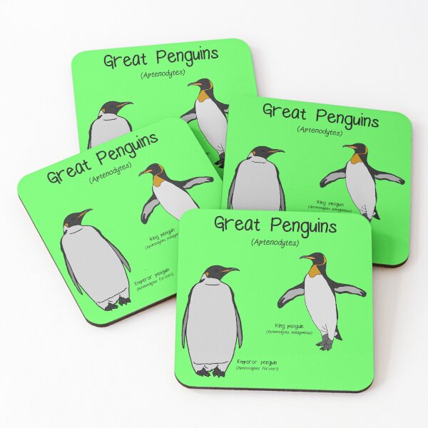 Item preview, Great Penguins (Green) designed and sold by GraceT26.