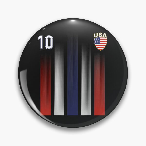 Item preview, USA Soccer 10 American Soccer USA Jersey Fan T-Shirt designed and sold by Bobby-Bancel.