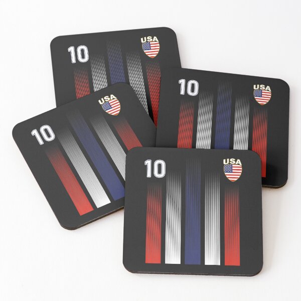 Item preview, USA Soccer 10 American Soccer USA Jersey Fan T-Shirt designed and sold by Bobby-Bancel.