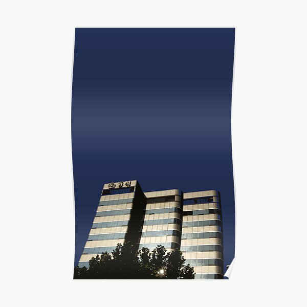 blue Poster