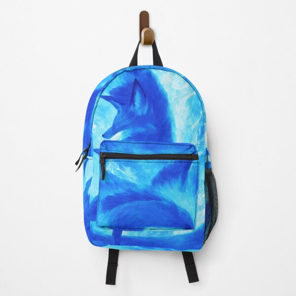Item preview, Blue Foxes with Blue Flames Digital Art designed and sold by DesignerKin.