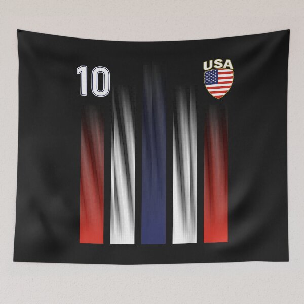 Item preview, USA Soccer 10 American Soccer USA Jersey Fan T-Shirt designed and sold by Bobby-Bancel.